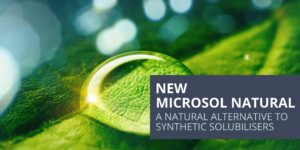 A natural alternative to synthetic solubilisers